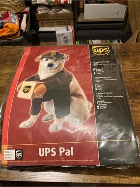 California Costume UPS Pal dog costume
